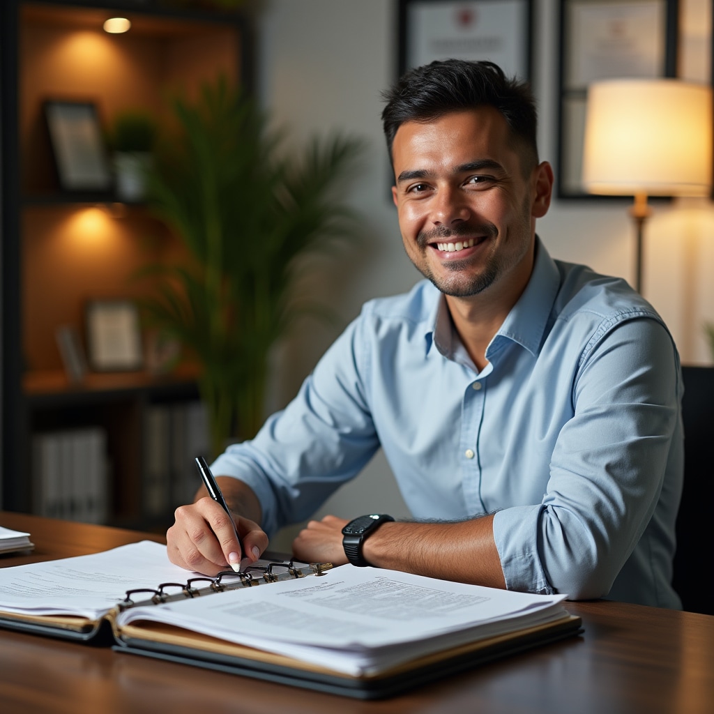 Complete, organized application file ready for submission