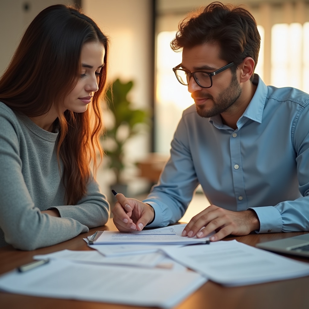 Professional reviewing program requirements with client