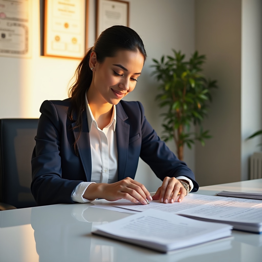 Professional organizing documents for government applications